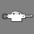 4mm Clip & Key Ring W/ Colorized 4 Door Accord Car Key Tag